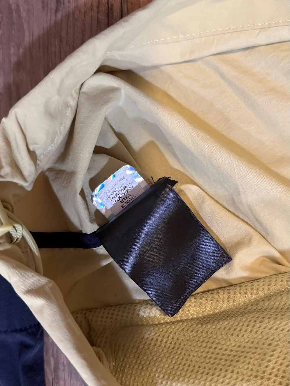 The North Face Colorblock Hooded Windbreaker - Olive Green & Black